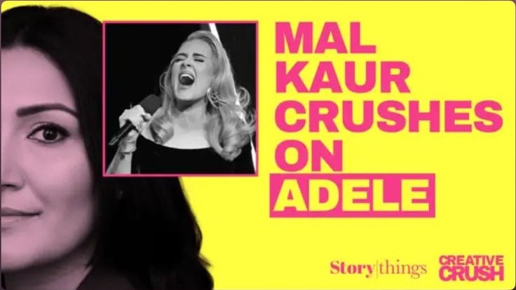 Creative Crush Podcast: Mal Kaur crushes on Adele cover art